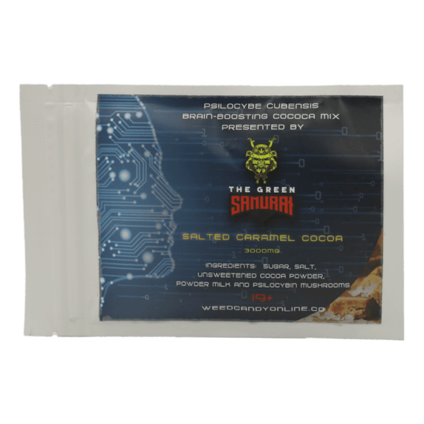 The Green Samurai - Salted Caramel Cocoa - 1g or 3g | Magic Mushrooms Ottawa Canada