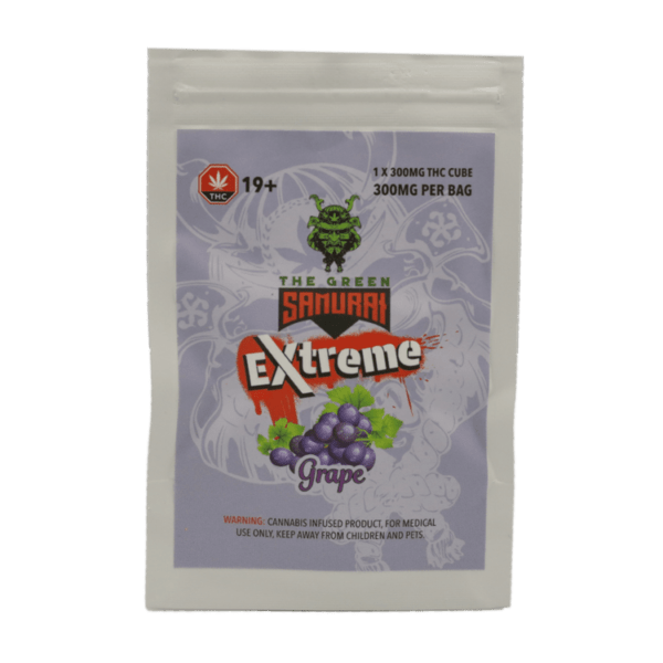 Green Samurai Extreme - Grape Gummy 300mg THC | Magic Mushrooms Ottawa Canada
