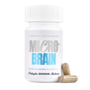 Euphoria Psychedelics – Micro Brain Capsules - (100mg X 20 Capsules) | Magic Mushrooms Ottawa Canada
